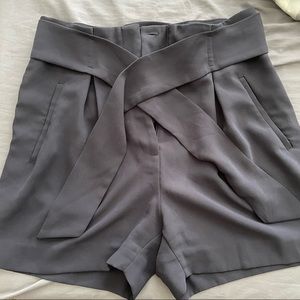 H&M High Waisted Navy Blue Shorts